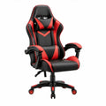 Ergonomische gamingstoel met hoge rugleuning, zwart/rood, 66 x 70 x 124-134 cm